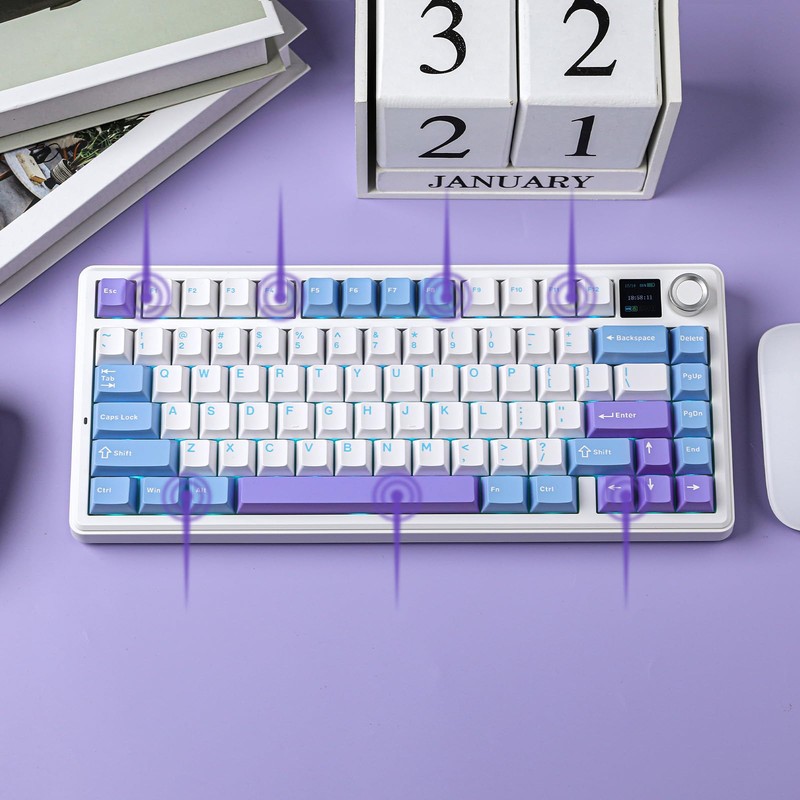 EPOMAKER X Aula F75 MAX Wireless Mechanical Keyboard with TFT