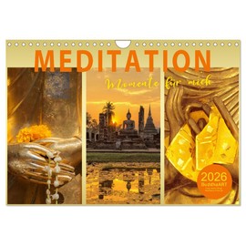 Meditation Moments for Me (Wall Calendar 2026 DIN A4 Landscape), CALVENDO Monthly Calendar: Wellness for the Soul (CALVENDO Glaube)