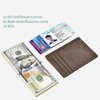 kinzd Slim Wallet RFID Front Pocket Wallet Minimalist Secure Thin