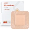 OUJEALEE Silicone Foam Dressing with Border - 5 Pack (5"