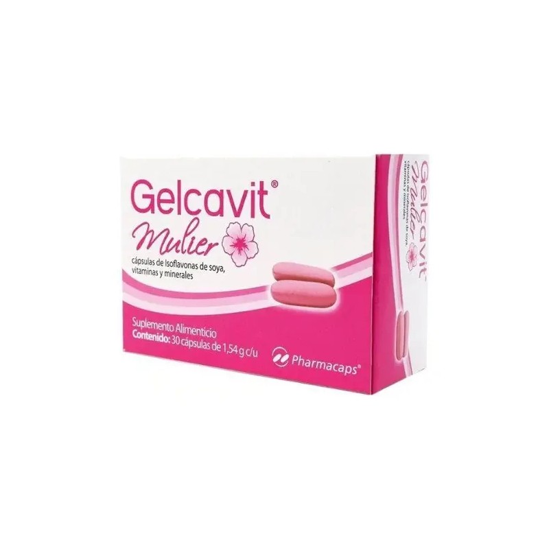 Isoflavonas Soya Vitaminas Minerales Cap Sabor