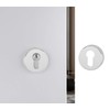 1 Pair Rosettes Hole Cylinder Compatible with Yale Hole Door