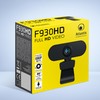 Atlantis Webcam Full HD 1080p 1920x1080/30fps, Manual Focus, Built-in Microphone,