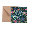 Friendly Fox Biglietto di ringraziamento Thank you, 1 biglietto di