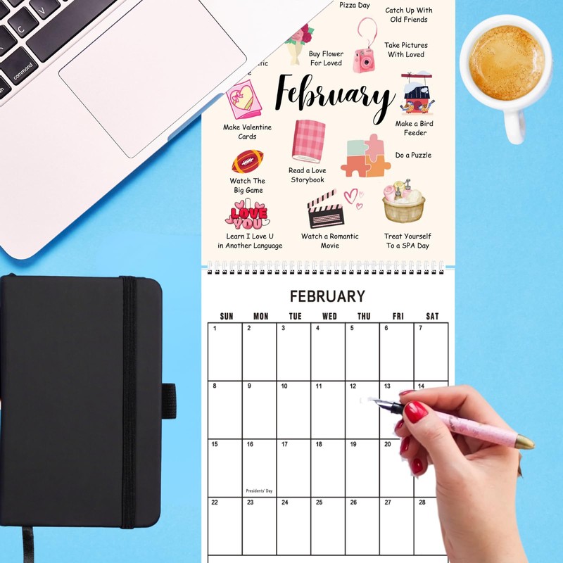 Wall Calendar 2026 Vertical Monthly Wall Calendar 12 Month Hanging