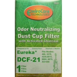 EnviroCare Eureka DCF-21 Upright Vacuum Cleaner Filter 20-2325-02