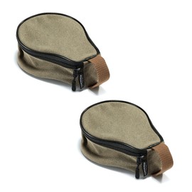 Camping Moon S220-B-2P Shell Cup Case, Pear Shape, Set of 2, About 4 11.5 fl oz (320 ml)