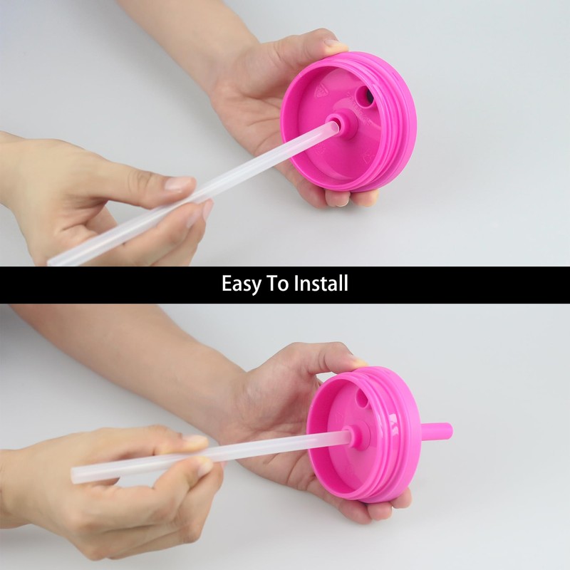 KLOWOAH Replacement Straws for Simple Modern 24 oz Tumbler with