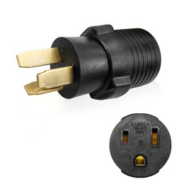 10-50P to 6-50R 240V 50Amp Compact Welder Welding Power Cord Adapter Adaptor Connecter Connector