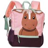 Fabrizio Unisex Go Green Backpack, Pink, Purple, Rucksack