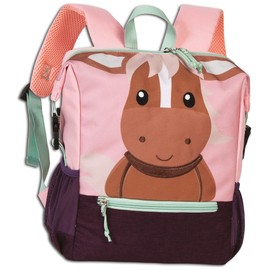Fabrizio Unisex Go Green Backpack, Pink, Purple, Rucksack
