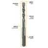 Chuck’s Bits 3pc 5/16" x 4.75" SDS Masonry Bit Set