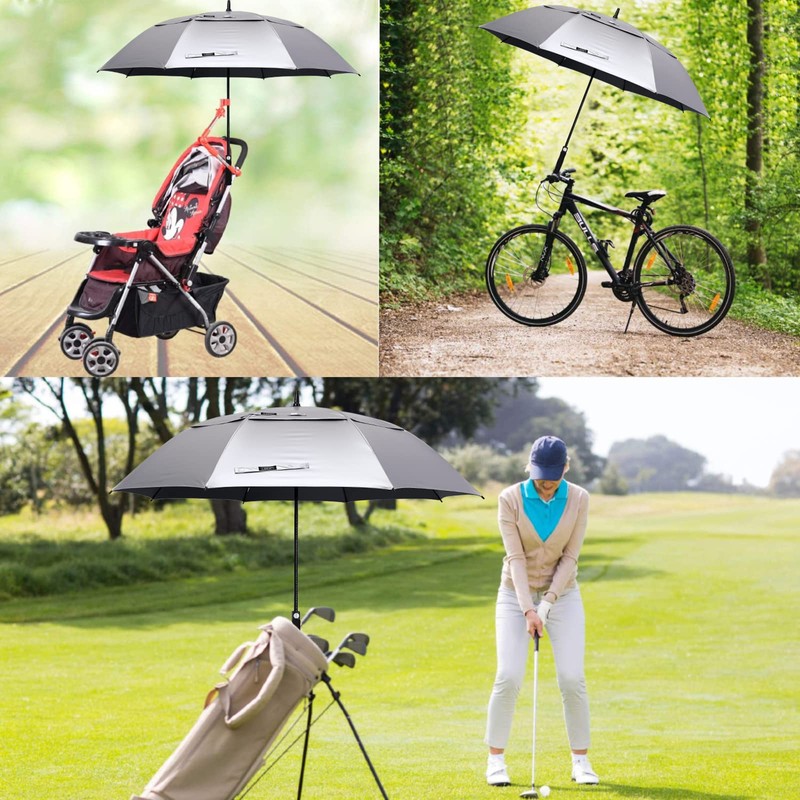 G4Free 68 Inch UV Protection Golf Umbrella Auto Open Vented