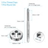 sourcing map 3pcs Tap and Die Set, Metric M7 x