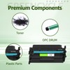 greencycle 1PK [NO CHIP] Compatible Black Toner Cartridge Replacement for