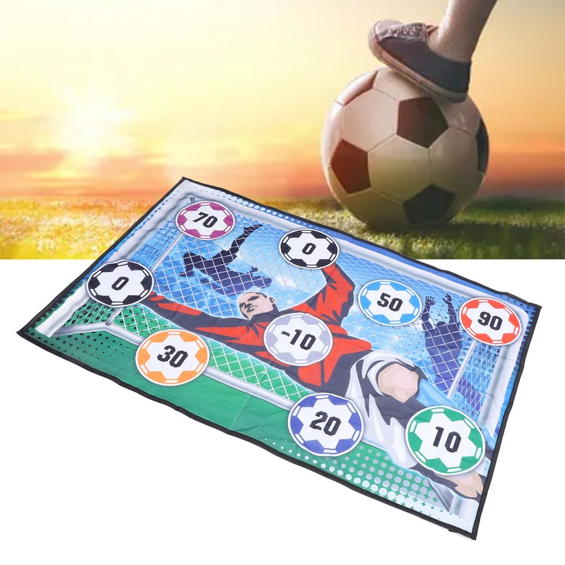 Soccer Ball Game Mat Set Interactive Multifunctional Safe Indoor Outdoor