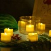 RIVERSOFY 48 Velas Decorativas Batería Luz Led Para Boda Fiesta