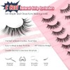 WISPY 인조 속눈썹 위스피 내추럴 룩 15MM 0.1MM 얇은 밴드
