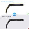 Nilight in Channel Rain Guards for Jeep Grand Cherokee L