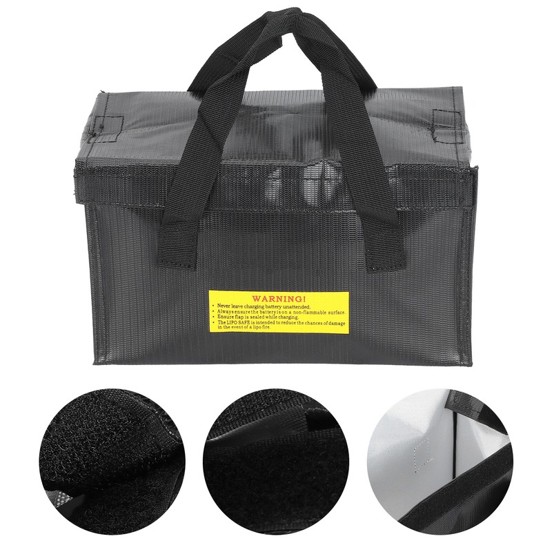 Battery Safe Bag ExplosionProof Fireproof Lipo Battery Storage Bag for