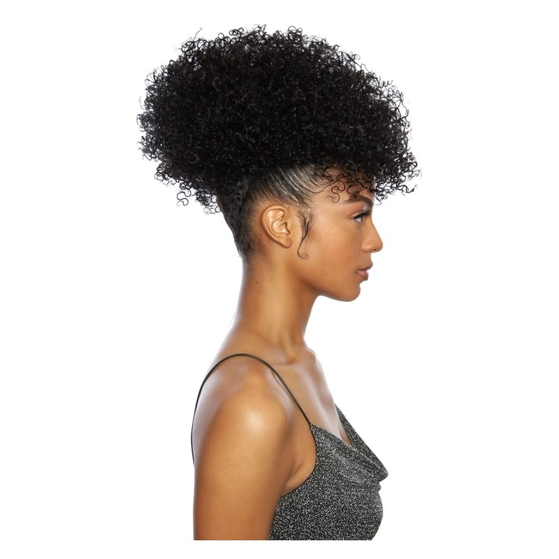 Mane Concept Synthetic Yellowtail Wrap&Tie Pineapple Puff Drawstring Ponytail -