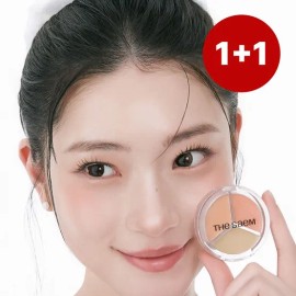 The Saem [1+1]The Saem Cover Perfection Triple Pot Concealer 3colors Glow 21N Glow 20N / [1+1]더샘 커버 퍼펙션 트리플 팟 컨실러 3colors 글로우 21N 글로우 20N