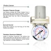 TAILONZ PNEUMATIC 1/4 Inch NPT Air-Compressor Accessories Pressure Regulator for