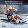 ZELUS 【SpringTok】ZELUS 23lb/ 30lb/ 60lb Weighted Vest with Adjustable Weights,