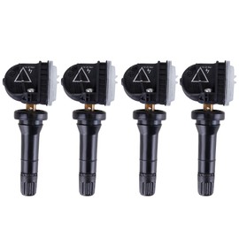 BYNYXI 4pcs RDKS TPMS Tyre Pressure Sensor 2036804 for Ford S-Max Edge Fiesta Mondeo Mustang 2318453 5291383 Tyre Pressure Monitoring System Metal Valve TPMS Sensor