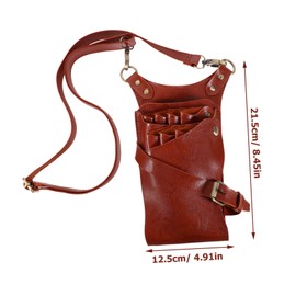 BIUDECO Hairdressing Scissors Kit Barber Comb Pouch Scissors Bag Hairdressing Toolkit Pockets