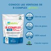 Wellthy Complejo B Cápsulas 120 porciones. Reforzado con Biotina y