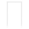 Door Border DK07 – Frame Made of PU Plastic, White,