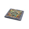 Darts & Drinks Night! Slate Coaster – Perfect Bar Décor
