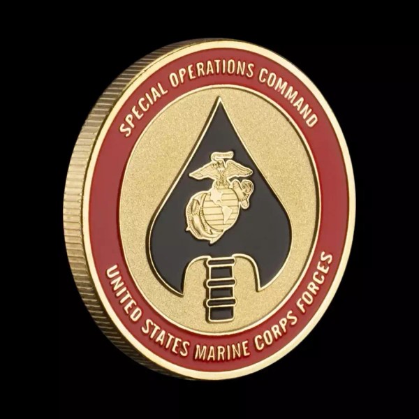 Marines Special Operations Challenge Coin Collectable Commemorative Armed Forces