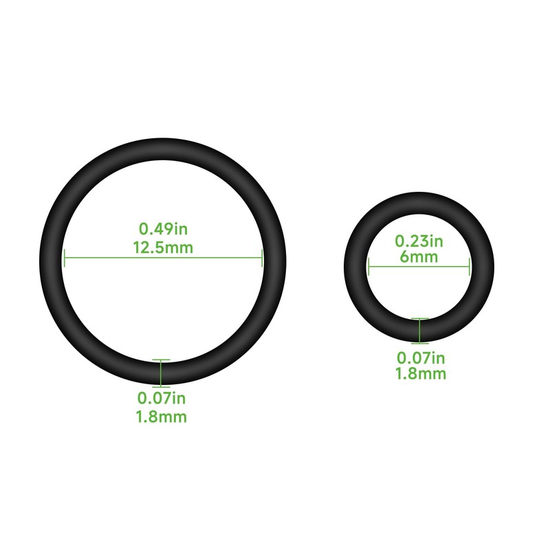 Cutetool (2 Set) Torch O-Ring Repair Rebuild Kit for Victor