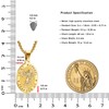 Yaumatea St. Raphael Necklace, Patron Saint of Travelers & Blind,