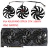 3-Piece/Set,T129215SU,FDC10H12S9-C,PLD09210S12H,Video Card Fan,GPU Cooler,For ASUS ROG STRIX RTX 2080Ti RTX