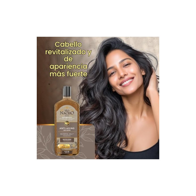 TIO NACHO Younger Looking Shampoo, 14 fl. oz.
