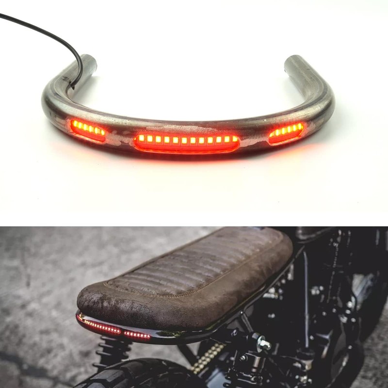 TADAFA Retro Motorcycle Cafe Racer Rear Seat Frame Loop Brat
