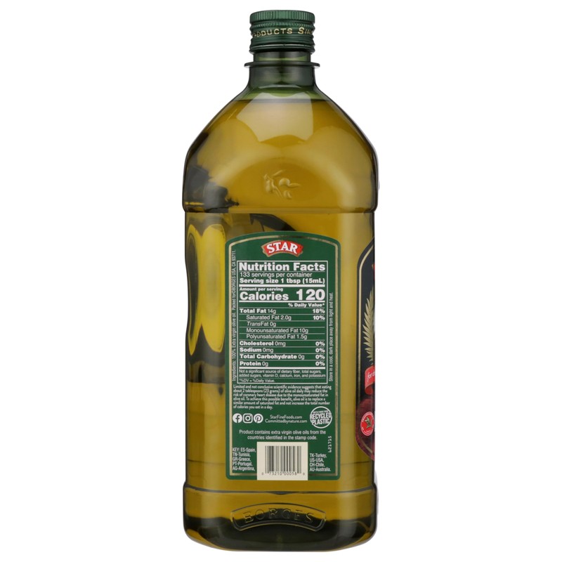 Star | Extra Virgin Olive Oil | 68 fl oz