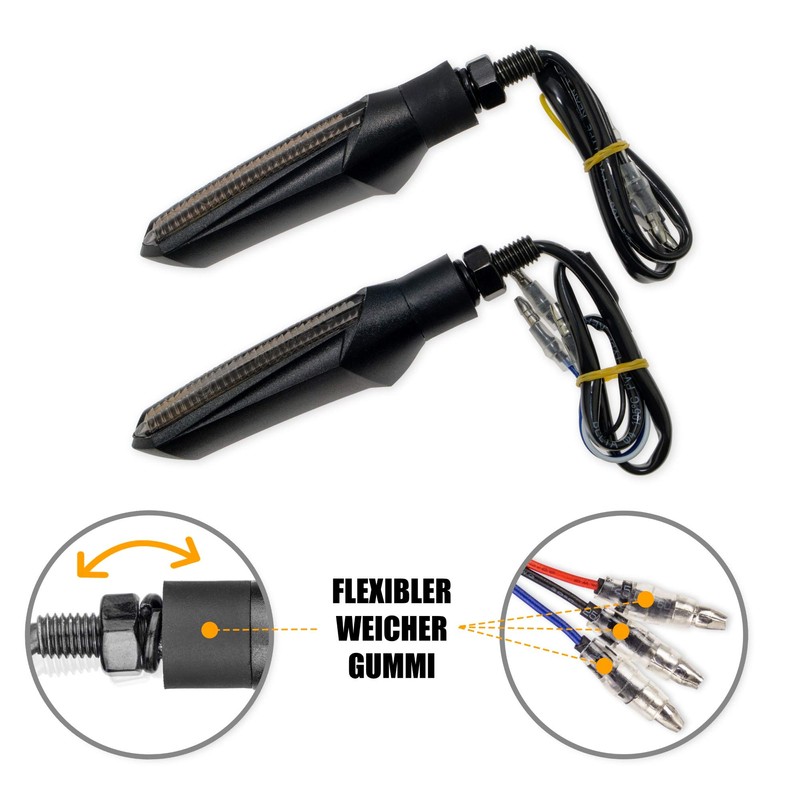 E-approved LED running light indicator with daytime running light and