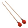 1 Pair Marimba Mallets Medium Hard Yarn Head with Maple