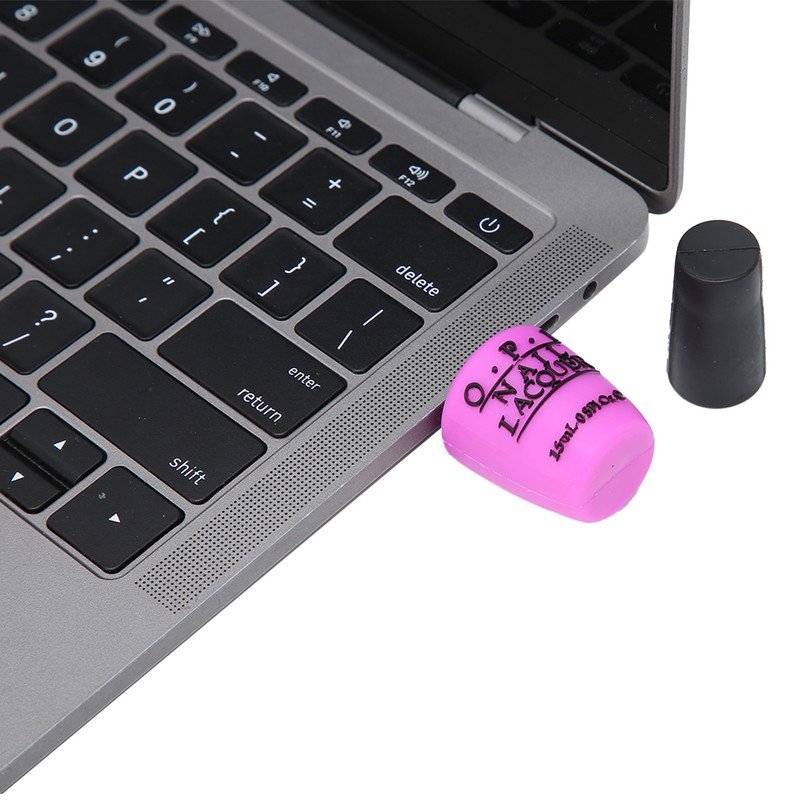 USB Flash Driver Interesting Silicone Perfume Bottle Portable Storage Memory