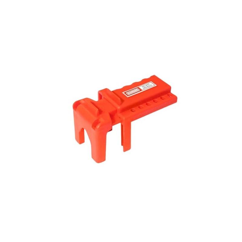 9.5-31mm Lockout Tagout Ball Valve Max Handle Length 190mm Red