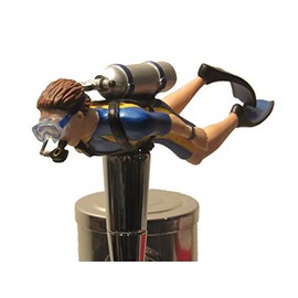 Scuba Diver Beer Tap Handle Sports Bar Kegerator Breweriana Hunter