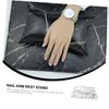 IWOWHERO Manicure Hand Pillow Armrest Nail Art Stand Leather Nail
