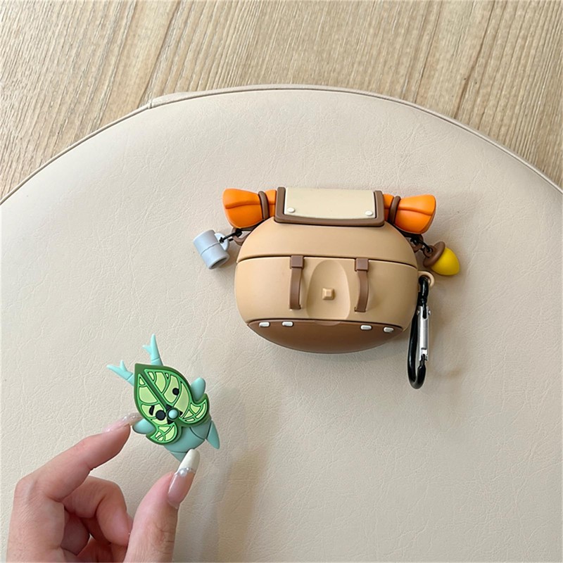 Silicone Korok Case Compatible with Sony WF-1000XM5 with Keychain, Soft