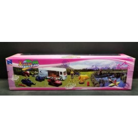 New-Ray NewRay Extreme Adventure Truck with ATV and Conoe TOY NEW