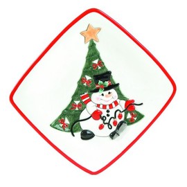 Fitz and Floyd Cheers Snack Plate