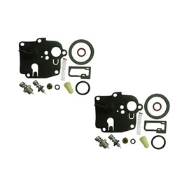 Carburetor Overhaul Kit Replaces Briggs & Stratton 494623 (Pack of 2)